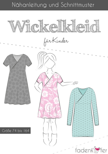 Fadenkäfer Wickelkleid Kinder